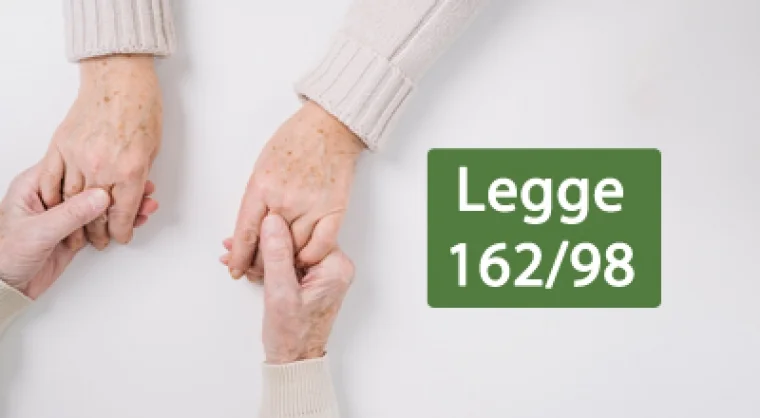 Legge n.162/1998 piani personalizzati in sostegno delle persone con disabilitÀ grave.