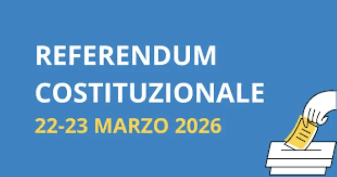 Referendum costituzionale del 22 e 23 marzo 2026. manifesto convocazione comizi.