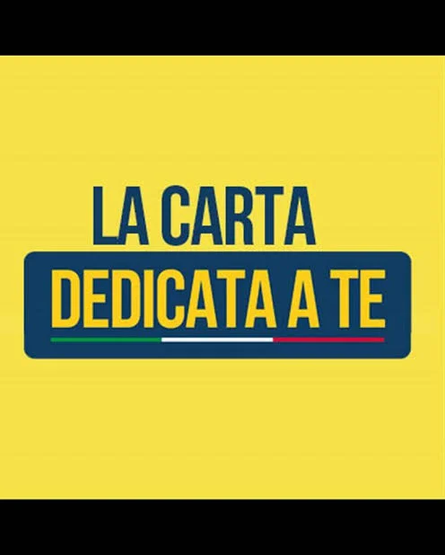 Carta Dedicata a te – Annualità 2026 e 2027. Elenco beneficiari