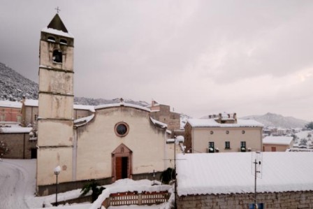 La chiesa di San Giovanni prima del restauro del campanile (foto G. Murgia, 2007)