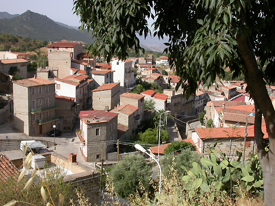 Scorcio di Olzai con monte Gulana - Autore: G. Murgia